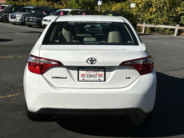 2015 Toyota Corolla LE Plus