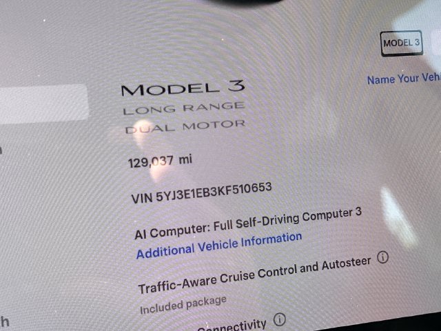 2019 Tesla Model 3 Performance